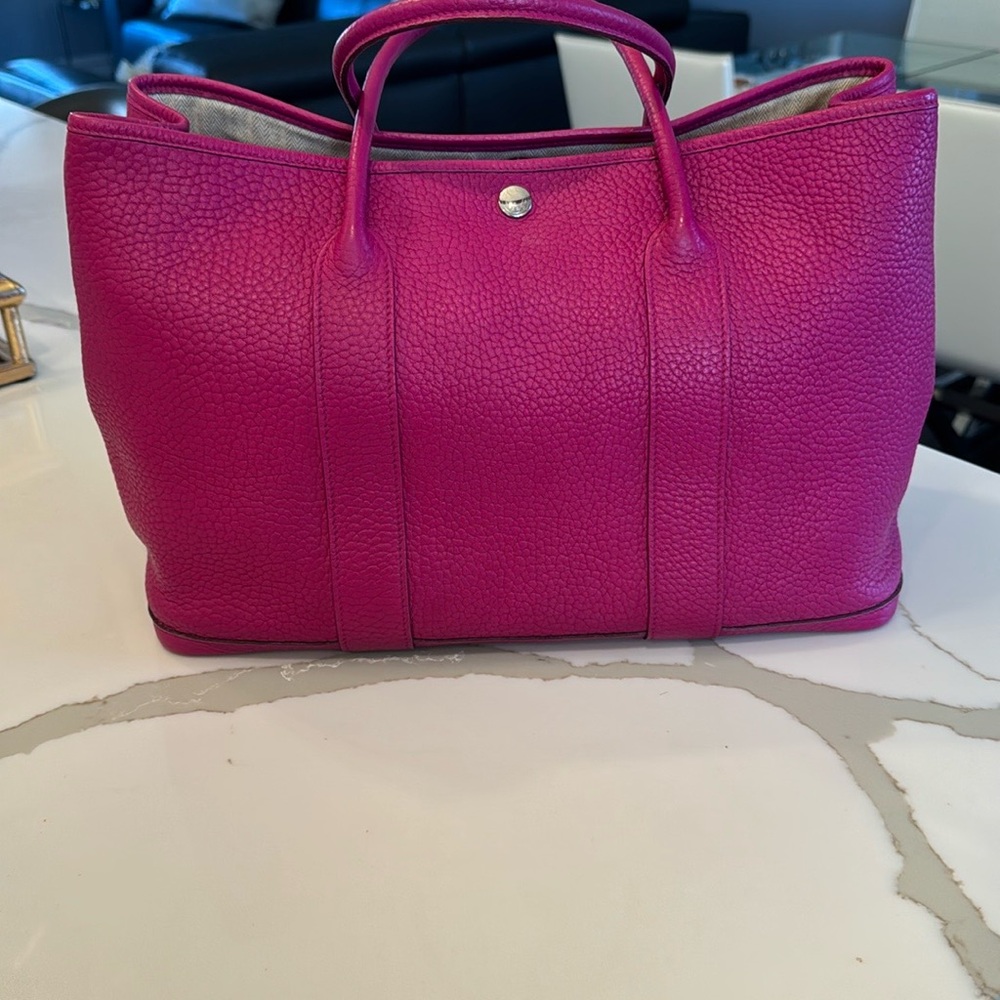 HERMES Fjord Garden Party 36 MM in Tosca.